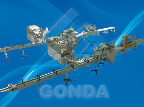 成套開箱、裝箱流水線